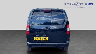 SPOTICAR Peugeot Partner 1.5 Bluehdi 950 Asphalt Long Panel Van Eat8 Lwb Eu Used Car - Commercial Vehicle Diesel Black - Hatfield - 1200624859_4