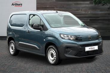 SPOTICAR Peugeot Partner 1.5 Bluehdi 1000 Professional-plus Standard Panel Used Car - Commercial Vehicle Diesel Blue - Wrexham - 1200626234_1