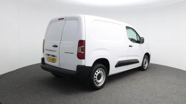 SPOTICAR Peugeot Partner 1.5 Bluehdi 1000 Professional Standard Panel Van S Used Car - Commercial Vehicle Diesel White - St. Austell - 1200628641_3