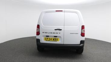 SPOTICAR Peugeot Partner 1.5 Bluehdi 1000 Professional Standard Panel Van S Used Car - Commercial Vehicle Diesel White - St. Austell - 1200628641_4