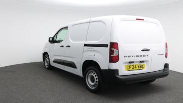 SPOTICAR Peugeot Partner 1.5 Bluehdi 1000 Professional Standard Panel Van S Used Car - Commercial Vehicle Diesel White - St. Austell - 1200628641_5