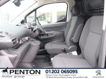 SPOTICAR Peugeot Partner 1.5 Bluehdi 950 Professional Long Panel Van Eat8 L Used Car - Commercial Vehicle Diesel Black - Poole - 1200628696_5