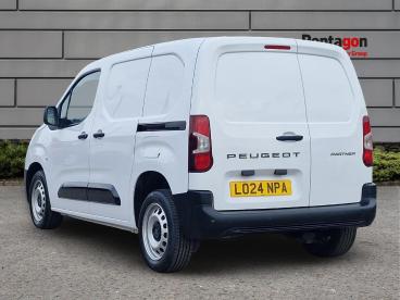 SPOTICAR Peugeot Partner 1.5 Bluehdi 1000 Professional Standard Panel Van S Used Car - Commercial Vehicle Diesel White - Burton-on-trent - 1200632943_2