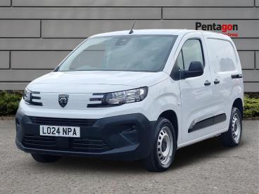 SPOTICAR Peugeot Partner 1.5 Bluehdi 1000 Professional Standard Panel Van S Used Car - Commercial Vehicle Diesel White - Burton-on-trent - 1200632943_4