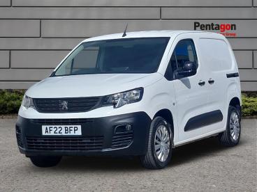 SPOTICAR Peugeot Partner 1.5 Bluehdi 1000 Professional Premium Standard Pan Used Car - Commercial Vehicle Diesel White - Burton-on-trent - 1200633997_4