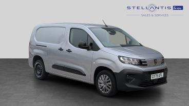 SPOTICAR Peugeot Partner 1.5 Bluehdi 950 Asphalt Long Panel Van Eat8 Lwb Eu Used Car - Commercial Vehicle Diesel Grey - Liverpool - 1200636688_1