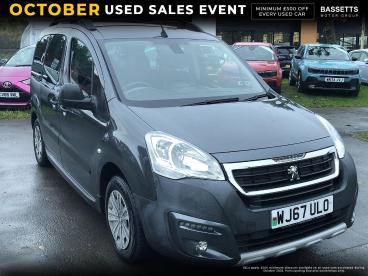 SPOTICAR Peugeot Partner Tepee 1.6 Bluehdi Outdoor Etg Euro 6 (s/s) 5dr Used Car - Mpv Diesel Grey - Swansea - 1200555337_1