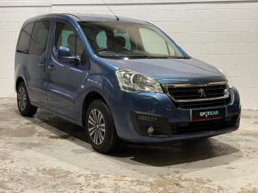 SPOTICAR Peugeot Partner Tepee 1.6 Bluehdi Active Etg Euro 6 (s/s) 5dr Used Car - Mpv Diesel Blue - Carlisle - 1200566820_1