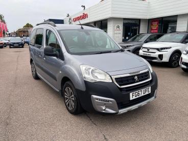 SPOTICAR Peugeot Partner Tepee 1.6 Bluehdi Outdoor Etg Euro 6 (s/s) 5dr Used Car - Mpv Diesel Grey - Colchester - 1200637538_1