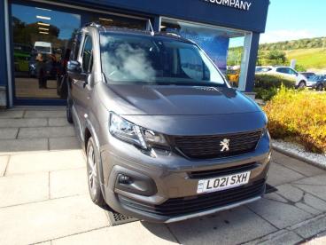 SPOTICAR Peugeot Rifter 1.5 Bluehdi Gt Standard Mpv Euro 6 (s/s) 5dr Used Car - Mpv Diesel Grey - Campeltown - 1200538491_1
