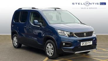 SPOTICAR Peugeot Rifter 1.5 Bluehdi Allure Standard Mpv Euro 6 (s/s) 5dr Used Car - Mpv Diesel Blue - Sheffield - 1200542496_1