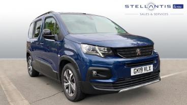 SPOTICAR Peugeot Rifter 1.5 Bluehdi Gt Line Standard Mpv Eat Euro 6 (s/s) Used Car - Mpv Diesel Blue - Walton On Thames - 1200543861_1