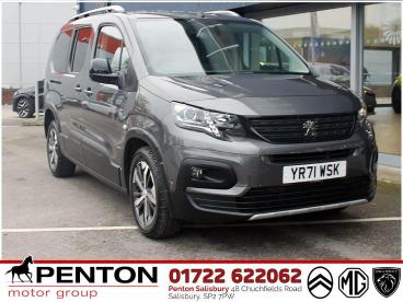 SPOTICAR Peugeot Rifter 1.5 Bluehdi Gt Standard Mpv Euro 6 (s/s) 5dr Used Car - Mpv Diesel Grey - Salisbury - 1200546889_2
