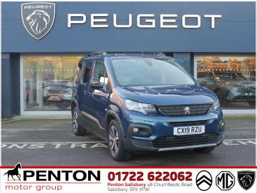 SPOTICAR Peugeot Rifter 1.5 Bluehdi Gt Line Standard Mpv Eat Euro 6 (s/s) Used Car - Mpv Diesel Blue - Salisbury - 1200563911_2