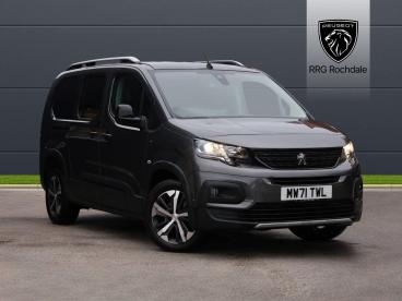 SPOTICAR Peugeot Rifter 1.5 Bluehdi Gt Standard Mpv Euro 6 (s/s) 5dr Used Car - Mpv Diesel Grey - Rochdale - 1200568076_1