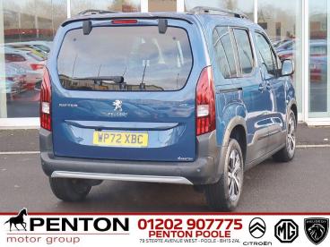 SPOTICAR Peugeot Rifter 1.5 Bluehdi Gt Standard Mpv Euro 6 (s/s) 5dr Used Car - Mpv Diesel Blue - Poole - 1200569577_4