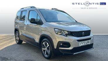 SPOTICAR Peugeot Rifter 1.2 Puretech Gt Standard Mpv Eat Euro 6 (s/s) 5dr Used Car - Mpv Petrol Beige - Godalming - 1200577441_1