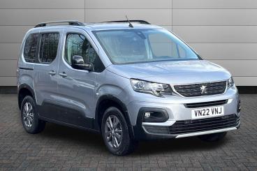 SPOTICAR Peugeot Rifter 1.2 Puretech Allure Premium Standard Mpv Eat Euro Used Car - Mpv Petrol Grey - Peterborough - 1200577741_1