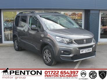 SPOTICAR Peugeot Rifter 1.2 Puretech Allure Premium Standard Mpv Eat Euro Used Car - Mpv Petrol Grey - Salisbury - 1200588536_1
