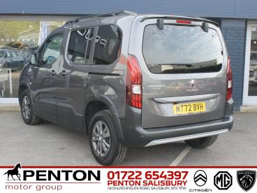 SPOTICAR Peugeot Rifter 1.2 Puretech Allure Premium Standard Mpv Eat Euro Used Car - Mpv Petrol Grey - Salisbury - 1200588536_2