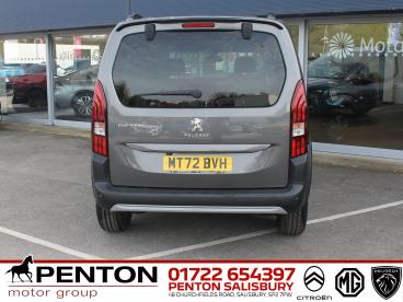 SPOTICAR Peugeot Rifter 1.2 Puretech Allure Premium Standard Mpv Eat Euro Used Car - Mpv Petrol Grey - Salisbury - 1200588536_4