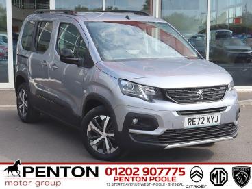 SPOTICAR Peugeot Rifter 1.2 Puretech Gt Standard Mpv Eat Euro 6 (s/s) 5dr Used Car - Mpv Petrol Grey - Poole - 1200600842_1
