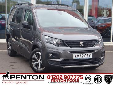 SPOTICAR Peugeot Rifter 1.2 Puretech Gt Long Mpv Eat Euro 6 (s/s) 5dr Used Car - Mpv Petrol Grey - Poole - 1200612248_1