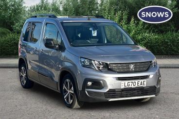 SPOTICAR Peugeot Rifter 1.5 Bluehdi Gt Line Standard Mpv Euro 6 (s/s) 5dr Used Car - Mpv Diesel Grey - Portsmouth - 1200639986_1