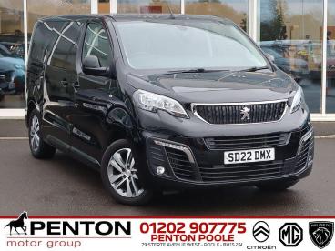 SPOTICAR Peugeot Traveller 1.5 Bluehdi Active Standard Mpv Mwb Euro 6 (s/s) 5 Used Car - Commercial Vehicle Diesel Black - Poole - 1200560293_1