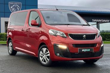 SPOTICAR Peugeot Traveller 2.0 Bluehdi Allure Standard Mpv Mwb Euro 6 (s/s) 5 Used Car - Commercial Vehicle Diesel Red - Chester - 1200568975_1