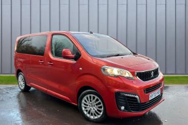 SPOTICAR Peugeot Traveller 1.5 Bluehdi Active Standard Mpv Mwb Euro 6 (s/s) 5 Used Car - Commercial Vehicle Diesel Red - Taunton - 1200579087_1