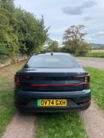SPOTICAR Polestar 2 Dual Motor 82kwh Long Range Fastback Auto 4wde 5dr Used Car - City Car Electric Blue - Abergavenny - 1200628358_5