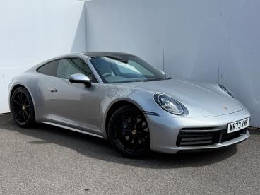 SPOTICAR Porsche 911 3.0t 992 Carrera Pdk Euro 6 (s/s) 2dr Used Car - Coupe Petrol Silver - Trowbridge - 1200530888_1