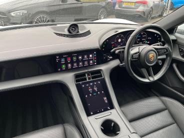 SPOTICAR Porsche Taycan Performance Plus 93.4kwh 4s Auto 4wd 4dr Used Car - Saloon Electric White - Selby - 1200543172_2