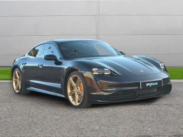 SPOTICAR Porsche Taycan Performance Plus 93.4kwh 4s Auto 4wd 4dr Used Car - Saloon Electric Black - Selby - 1200641605_1