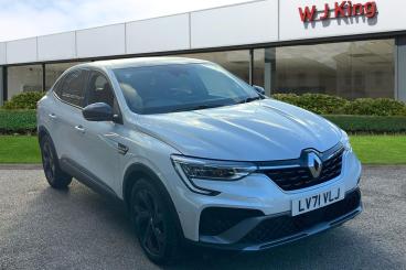 SPOTICAR Renault Arkana 1.6 E-tech R.s. Line Auto 2wd Euro 6 (s/s) 5dr Used Car - Suv Hybrid White - Welling - 1200560793_1