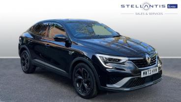 SPOTICAR Renault Arkana 1.3 Mhev R.s. Line Edc 2wd Euro 6 (s/s) 5dr Used Car - Suv Petrol Black - Stockport - 1200587053_1