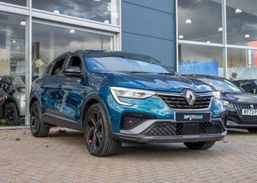 SPOTICAR Renault Arkana 1.6 E-tech R.s. Line Auto 2wd Euro 6 (s/s) 5dr Used Car - Suv Hybrid Blue - Aldershot - 1200587836_1