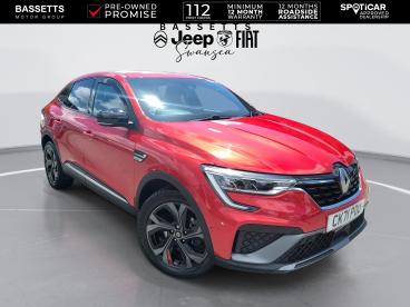 SPOTICAR Renault Arkana 1.6 E-tech R.s. Line Auto 2wd Euro 6 (s/s) 5dr Used Car - Suv Hybrid Red - Swansea - 1200609469_1