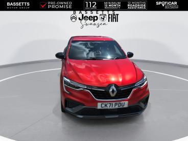 SPOTICAR Renault Arkana 1.6 E-tech R.s. Line Auto 2wd Euro 6 (s/s) 5dr Used Car - Suv Hybrid Red - Swansea - 1200609469_2