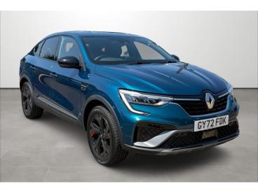SPOTICAR Renault Arkana 1.6 E-tech R.s. Line Auto 2wd Euro 6 (s/s) 5dr Used Car - Suv Hybrid Blue - Eastbourne - 1200636389_1