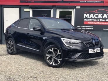 SPOTICAR Renault Arkana 1.6 E-tech Techno Auto 2wd Euro 6 (s/s) 5dr Used Car - Suv Hybrid Black - Inverness - 1200641941_1