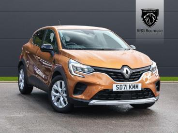SPOTICAR Renault Captur 1.0 Tce Iconic Euro 6 (s/s) 5dr Used Car - Suv Petrol Orange - Rochdale - 1200541622_1
