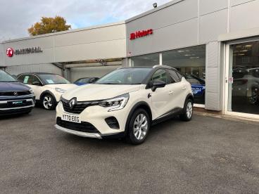 SPOTICAR Renault Captur 1.3 Tce Iconic Euro 6 (s/s) 5dr Used Car - Suv Petrol White - Malton - 1200555087_1