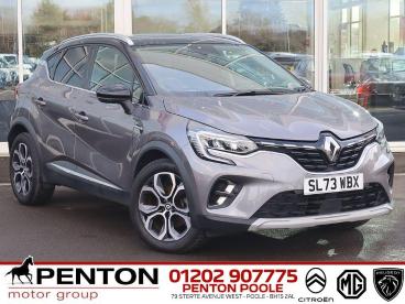SPOTICAR Renault Captur 1.6 E-tech 9.8kwh Techno Auto Euro 6 (s/s) 5dr Used Car - Suv Plug-in Hybrid Grey - Poole - 1200575014_1