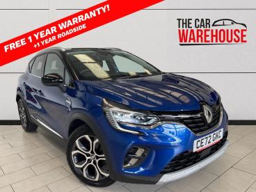 SPOTICAR Renault Captur 1.0 Tce Techno Euro 6 (s/s) 5dr Used Car - Suv Petrol Blue - Bridgend - 1200585617_1