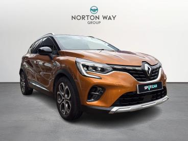 SPOTICAR Renault Captur 1.3 Tce S Edition Edc Euro 6 (s/s) 5dr Used Car - Suv Petrol Orange - Letchworth - 1200590366_1