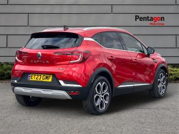 SPOTICAR Renault Captur 1.6 E-tech Techno Auto Euro 6 (s/s) 5dr Used Car - Suv Hybrid Red - Barnsley - 1200631564_4