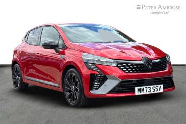 SPOTICAR Renault Clio 1.6 E-tech Esprit Alpine Auto Euro 6 (s/s) 5dr Used Car - City Car Hybrid Red - Castleford - 1200532418_1