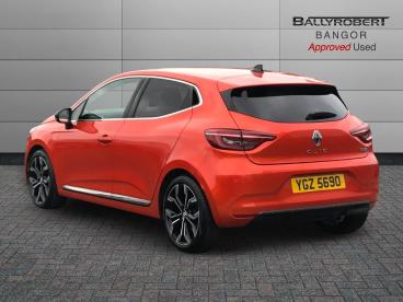 SPOTICAR Renault Clio 1.6 E-tech Techno Auto Euro 6 (s/s) 5dr Used Car - City Car Hybrid Orange - Bangor - 1200549158_2
